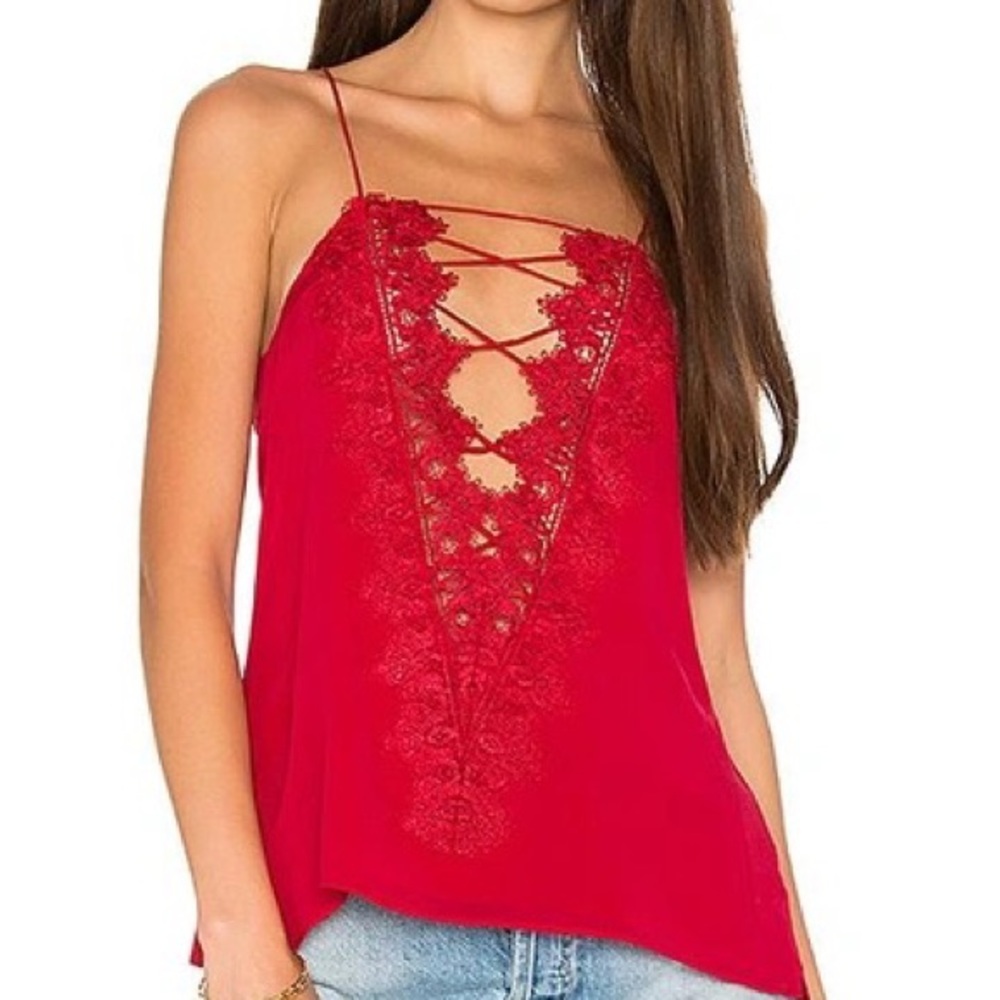 CAMI NYC The Charlie Cami in Red